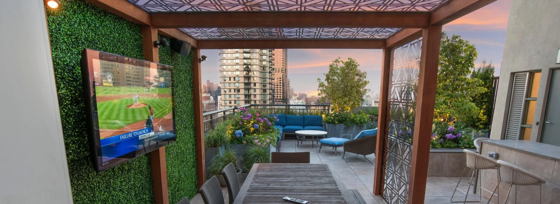 Luxury Roof Garden Design and Terrace Landscaping NYC — Todd